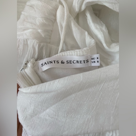 MADARA LACED BACK RUFFLE DRESS - Picture 9 of 9